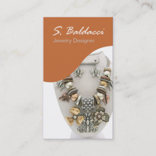 Jewellery Designer Custom Jeweller Business Card