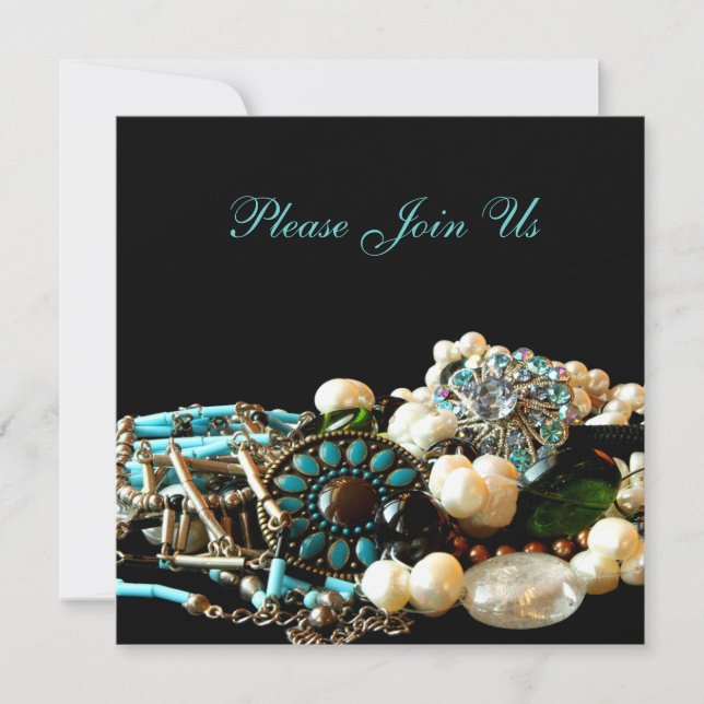 Jewellery Expo Show Invitations (Front)