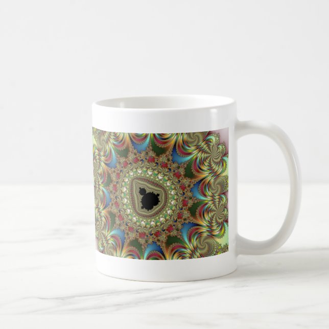 Jewellery Fractal Coffee Mug (Right)