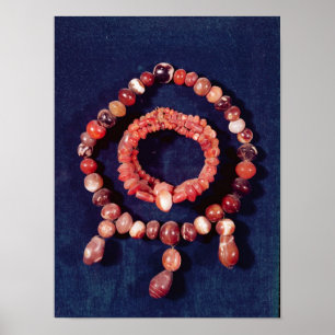 Jewellery from Khorsabad, Iraq Poster