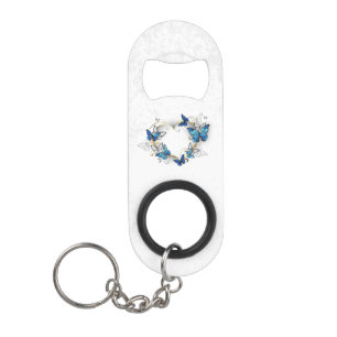 Jewellery Heart with Butterflies Morpho