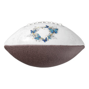 Jewellery Heart with Butterflies Morpho Football