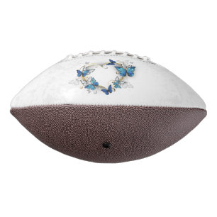 Jewellery Heart with Butterflies Morpho Football