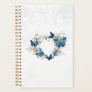 Jewellery Heart with Butterflies Morpho Planner