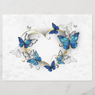 Jewellery Heart with Butterflies Morpho Program