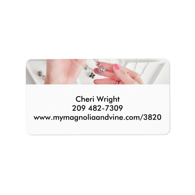 Jewellery Label (Front)