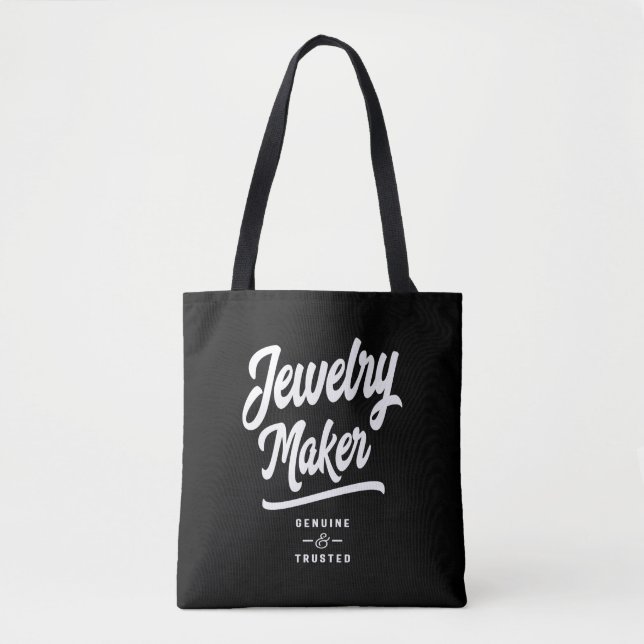 Jewellery Maker Job Title Gift Tote Bag (Front)