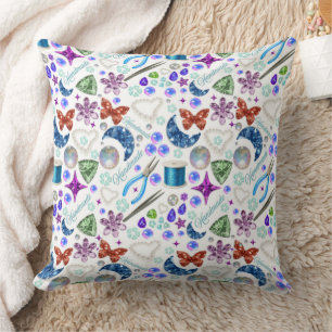 Jewellery Making & Beading Gift crafter Cushion
