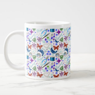 Jewellery Making & Beading Gift crafter Large Coffee Mug