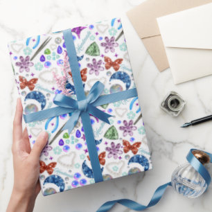 Jewellery Making & Beading Gift crafter Wrapping Paper