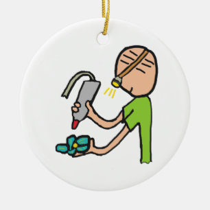 Jewellery Making Ceramic Ornament