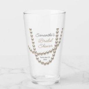 Jewellery Pearl Necklace Bridal Shower Glass