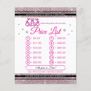 Jewellery Pink Diamond lux Flyer