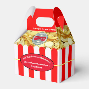 Jewellery   Popcorn Corn Bucket   Party Favour Box