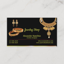 Jewellery Shop Business Card