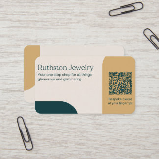 Jewellery Store Business Card