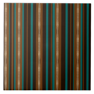 Jewellery Striped Ceramic Tile