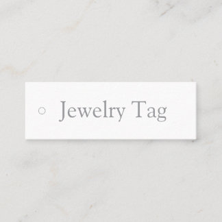 Jewellery Tag