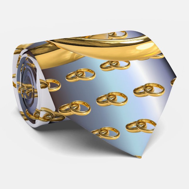 Jewellery Wedding Rings Tie (Rolled)