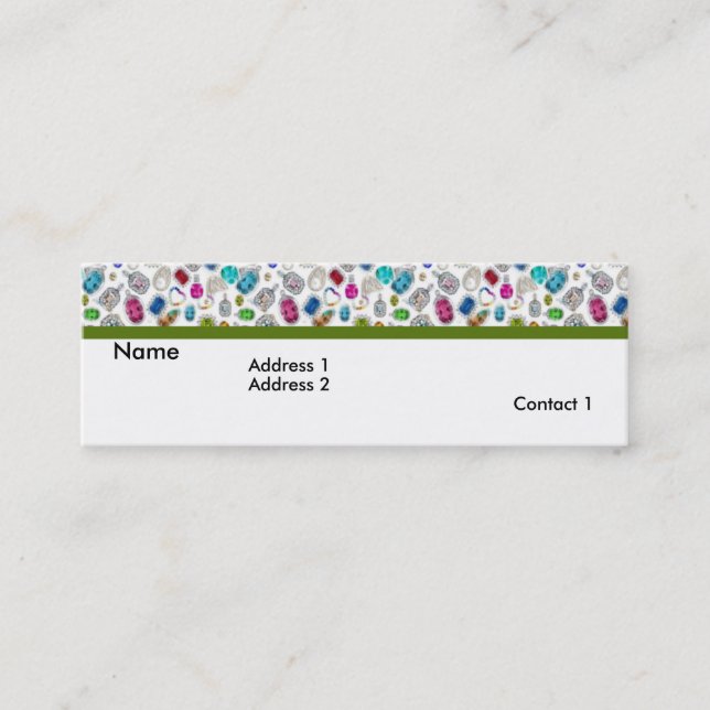 Jewels 1 Profile Cards (Front)