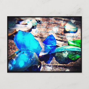 Jewels of the Sea - Beach Glass PostCard