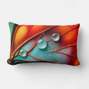 Jewels on a Fiery Wing Lumbar Cushion