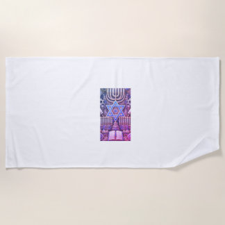 Jewish beach towel