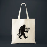 Jewish Bigfoot Hanukkah Chanukah Humour Hilarious  Tote Bag<br><div class="desc">Jewish Bigfoot Hanukkah Chanukah Humour Hilarious Menorah Dreidel</div>