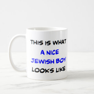 jewish boy, nice coffee mug