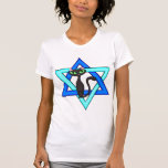 Jewish Cat Stars T-Shirt<br><div class="desc"></div>