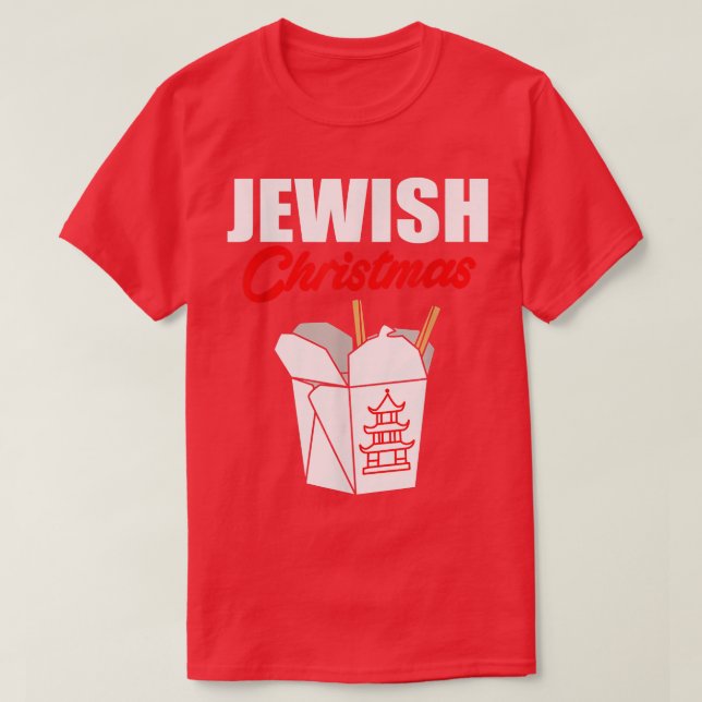Jewish Christmas Hanukkah Chanukah  T-Shirt (Design Front)