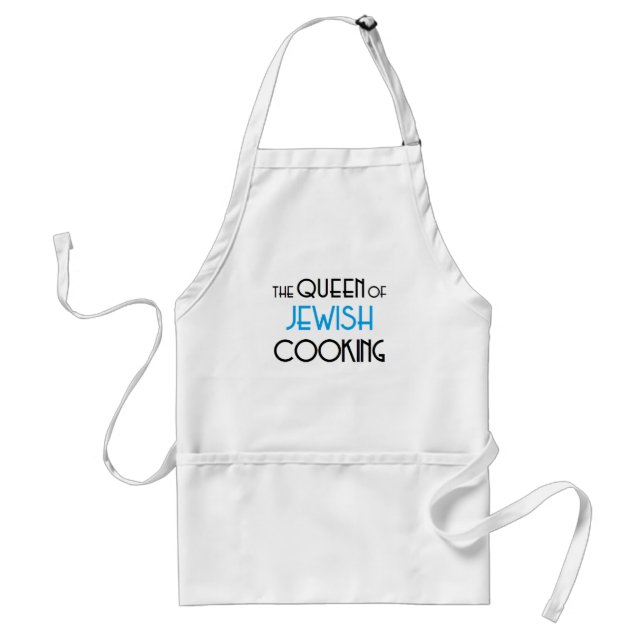 jewish cooking queen standard apron (Front)
