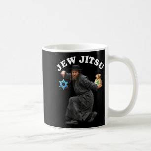 Jewish costume hanukkah clothing rabbi horah dance coffee mug