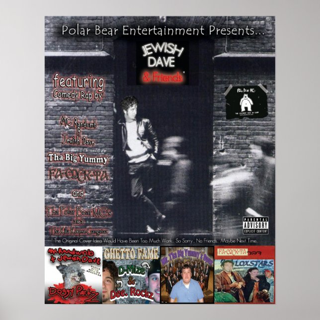 Jewish Dave & Friends Poster (Front)