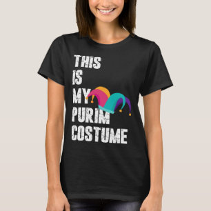Jewish Festival Purim Costume This Is My Purim Cos T-Shirt