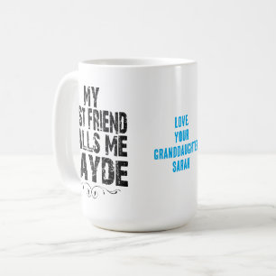 Jewish Grandpa My Best Friend Calls Me Zayde Grand Coffee Mug