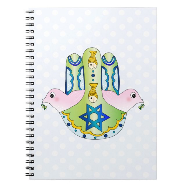 Jewish Hamsa Notebook (Front)