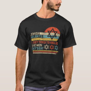 Jewish Holidays Funny Jewish Joke Seder Seder Pass T-Shirt
