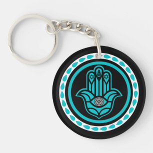 Jewish luck And Prosperity Gift Key Ring