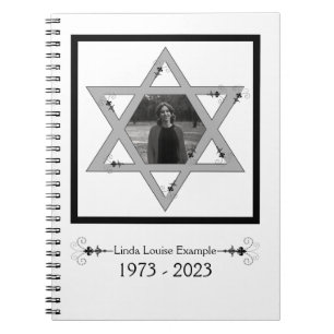 jewish memorial guest book