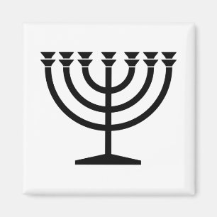 Jewish Menorah (Symbol of Judaism) Magnet