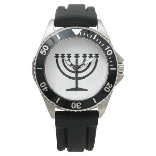 Jewish Menorah (Symbol of Judaism) Watch