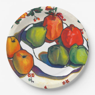 Jewish New Year   Rosh Hashanah Paper Plates