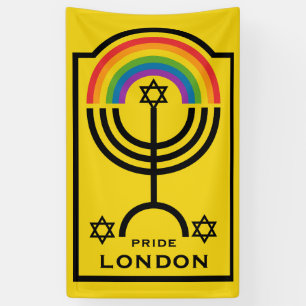 Jewish Pride LGBTQ Banner