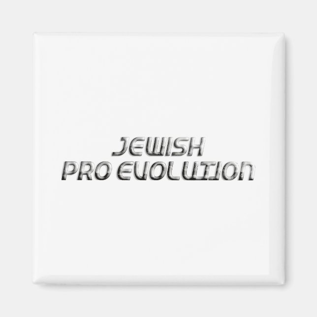 Jewish Pro Evolution Magnet (Front)