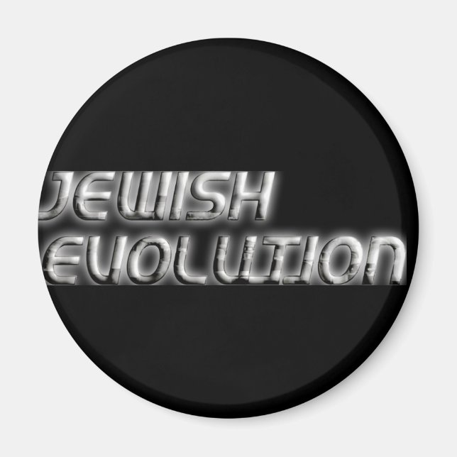 Jewish Pro Evolution Magnet (Front)