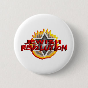 Jewish Revolution 6 Cm Round Badge