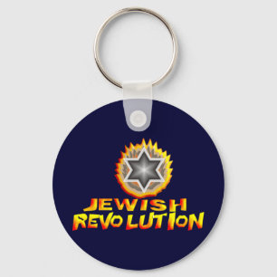 Jewish Revolution Key Ring