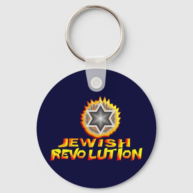 Jewish Revolution Key Ring (Front)