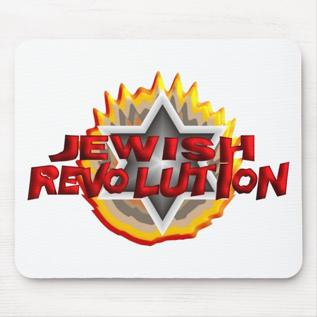 Jewish Revolution Mouse Pad (Front)